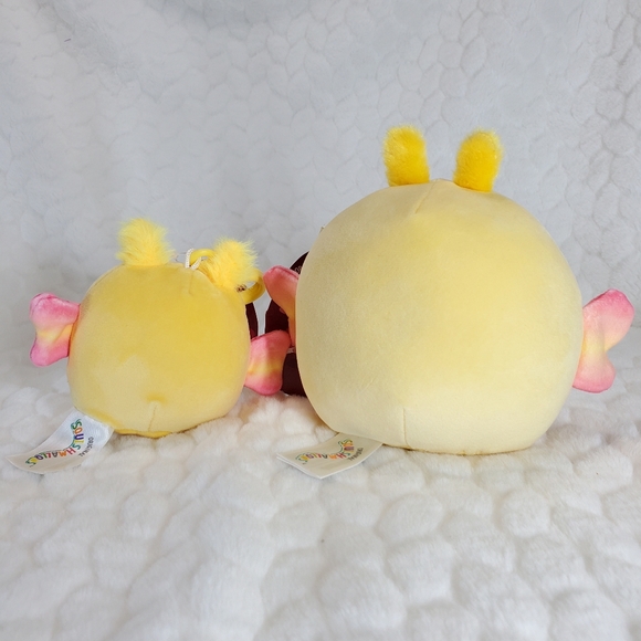 Miry Squishmallow Moth Valentines Day Squad BNWT 5 Inch and Clip - Picture 3 of 7